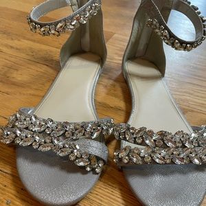David’s Bridal formal sandals